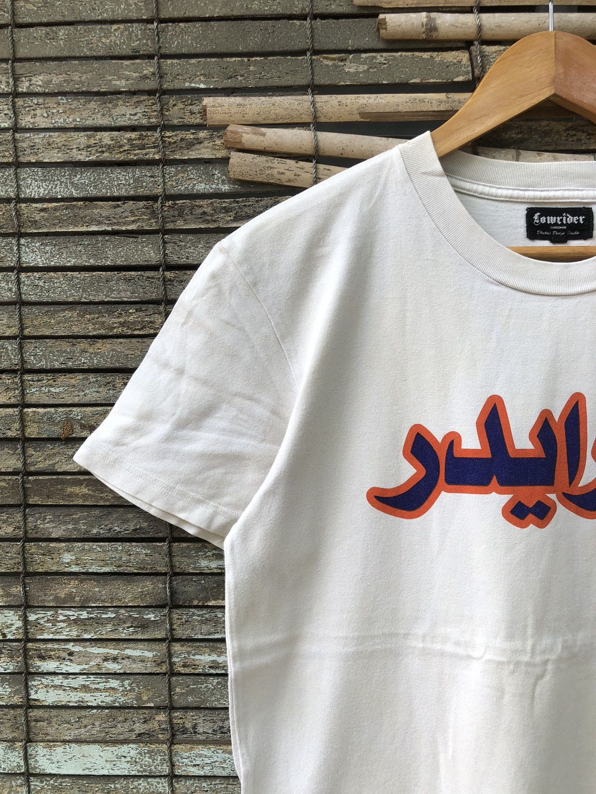 Japanese Brand Vintage Japanese Brands Lowrider Arabic Font Tshirt Size US M / EU 48-50 / 2 - 6 Thumbnail