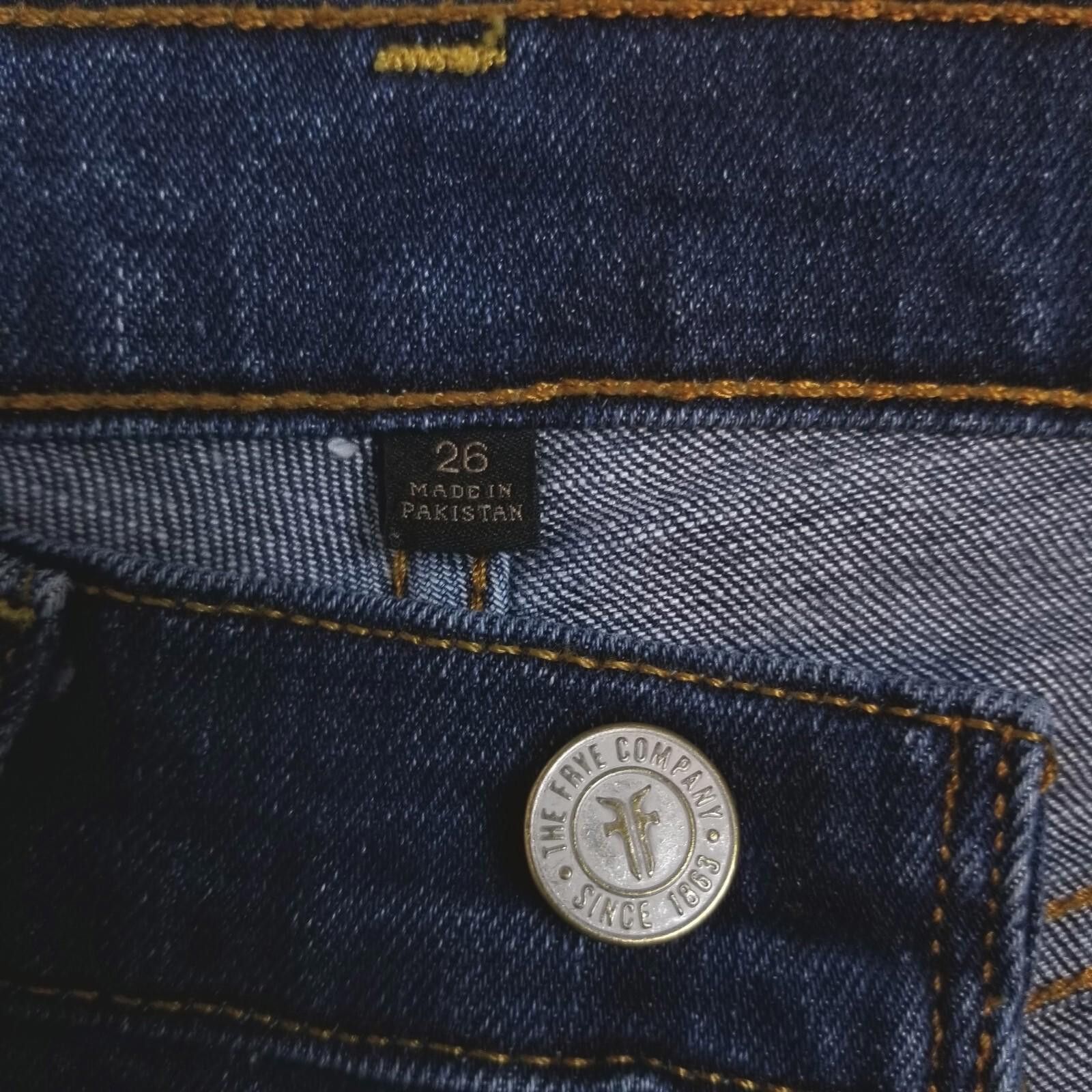 Frye Frye "Addie" Skinny Medium Blue Jeans Sz 26 Size 26" / US 2 / IT 38 - 6 Thumbnail