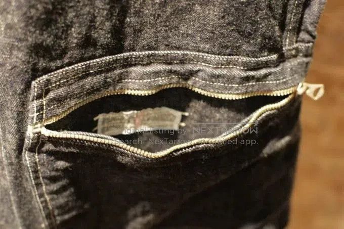 Freewheelers denim vest with large back pocket. Size US M / EU 48-50 / 2 - 5 Thumbnail