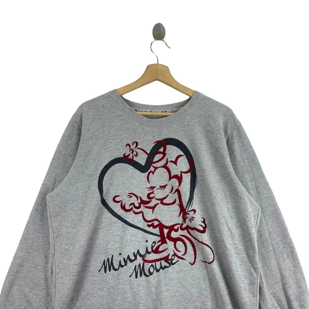 Disney Vintage DISNEY MINNIE MOUSE Pure Love Dancing Sweatshirt Size 3XL / US 20-22 - 2 Thumbnail