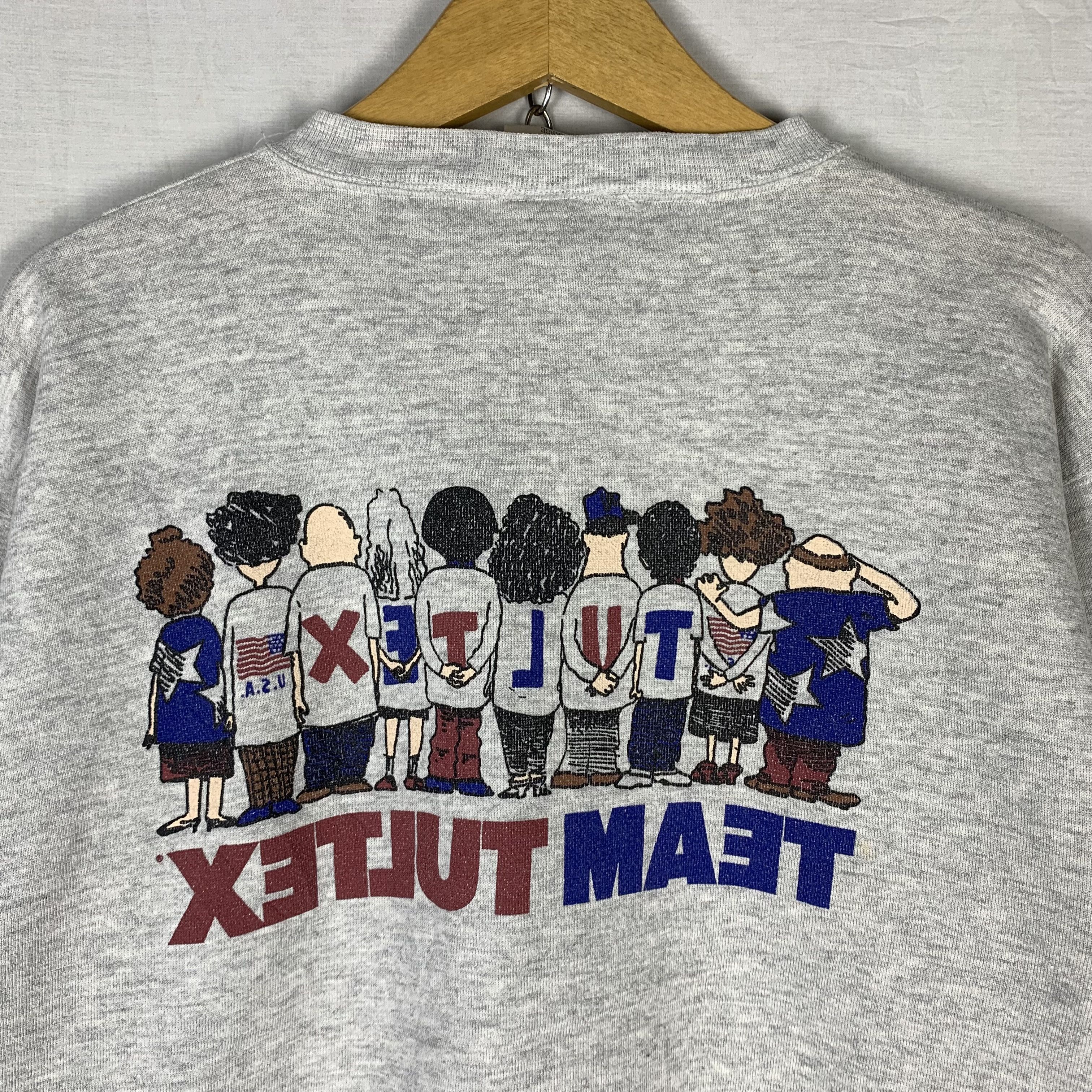 Vintage Vintage Team Tultex Sweatshirt Crewneck Size US L / EU 52-54 / 3 - 5 Thumbnail