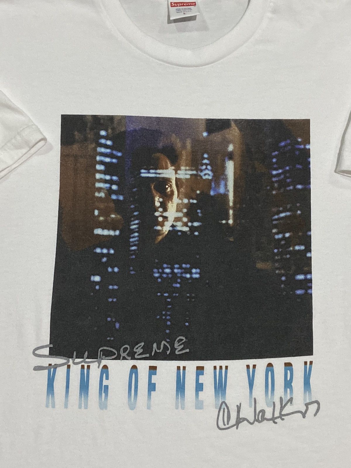 Supreme supreme king of new york ss19 white t-shirt size L Size US L / EU 52-54 / 3 - 9 Thumbnail