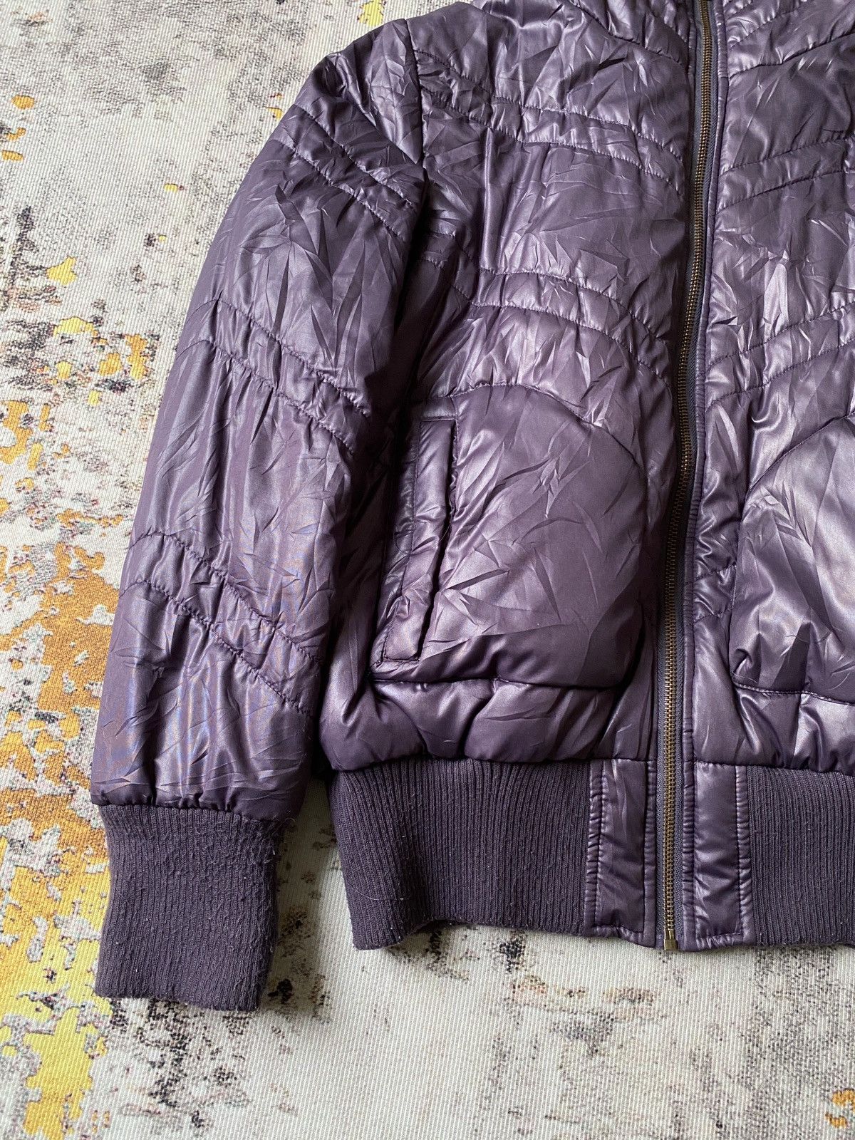 Japanese Brand A/Girls Down Puffer Fur Hoodie Jacket Size M / US 6-8 / IT 42-44 - 5 Thumbnail