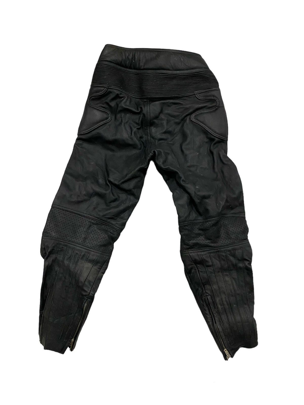 KMRii × Kadoya × Leather BIKER LEATHER PANTS WITH KNEE PATCH BIKERS Size US 30 / EU 46 - 3 Thumbnail