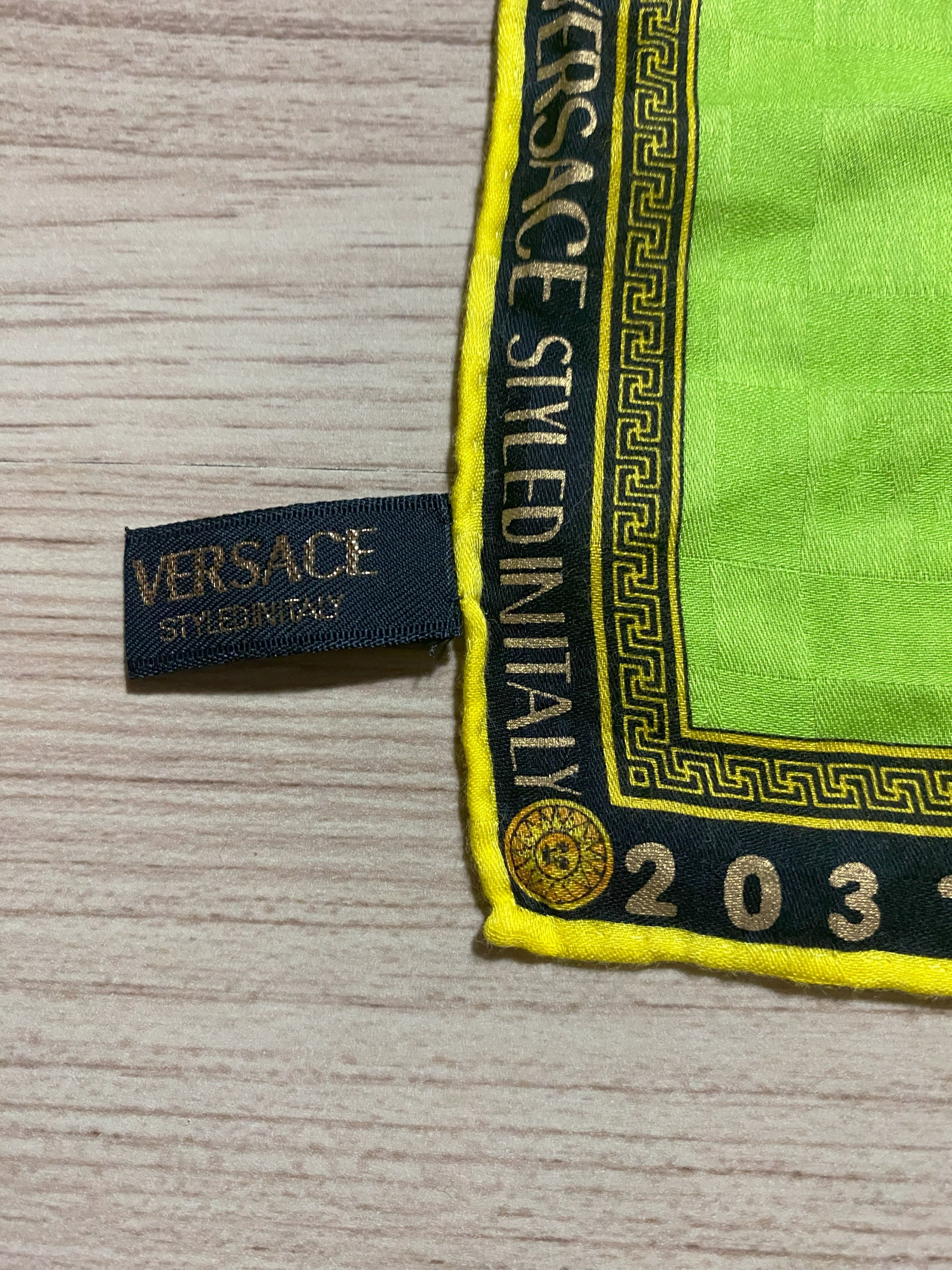 Versace Vintage Gianni Versace Handkerchief Scarf Size ONE SIZE - 3 Thumbnail