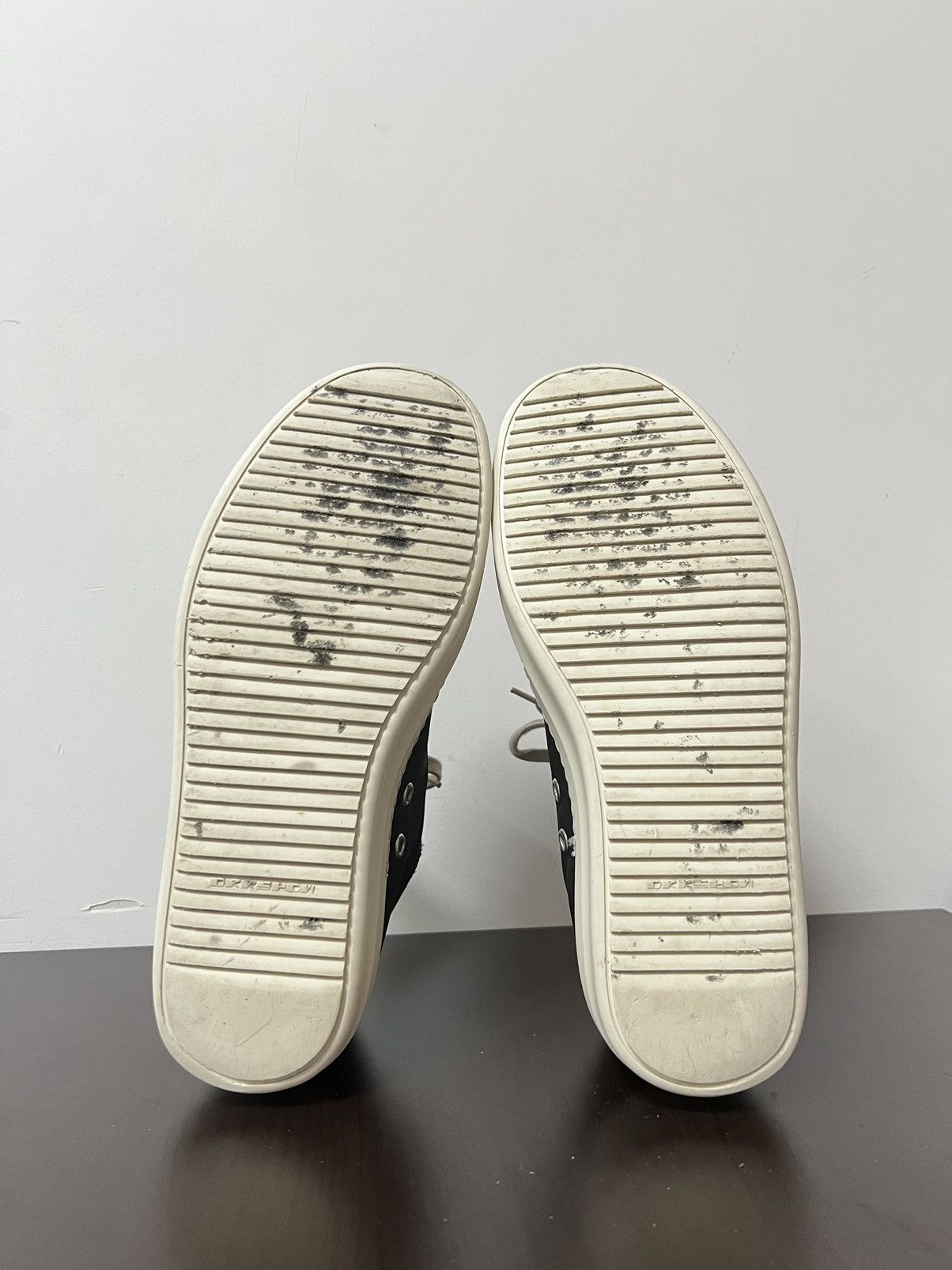 Rick Owens Drkshdw Rick owens drkshdw ramones low sneakers sz 39 Size US 9 / IT 39 - 8 Thumbnail