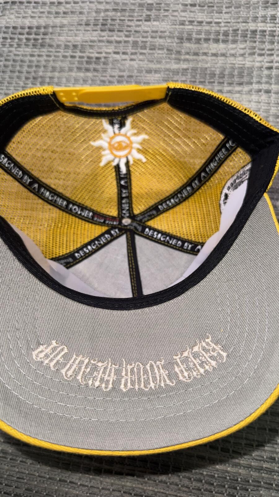 Godspeed Godspeed Yellow Forever Trucker hat Size ONE SIZE - 4 Thumbnail