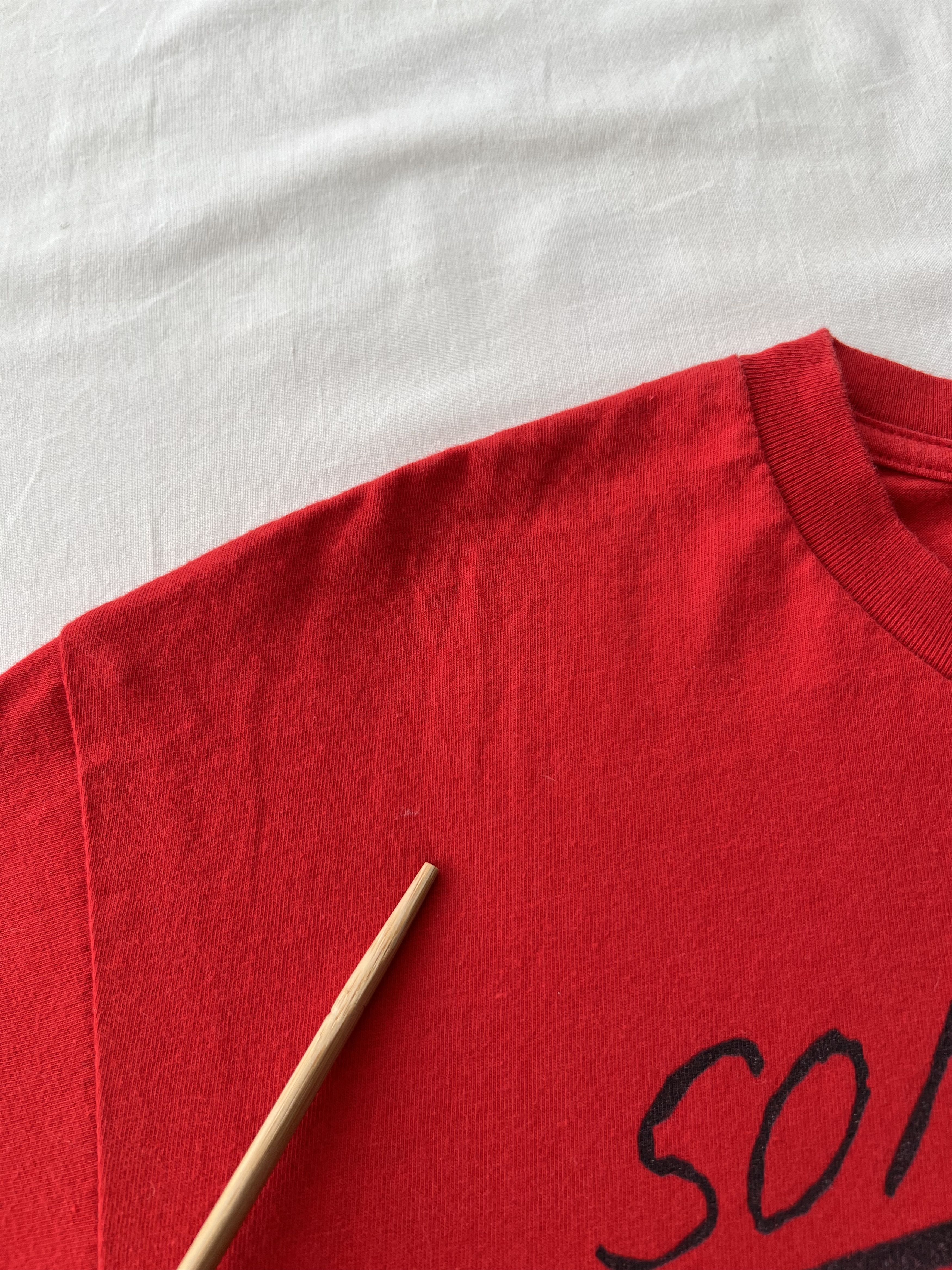 Band Tees Vintage 2000s Sonic Youth Goo Album Red T-shirt Size US L / EU 52-54 / 3 - 7 Thumbnail