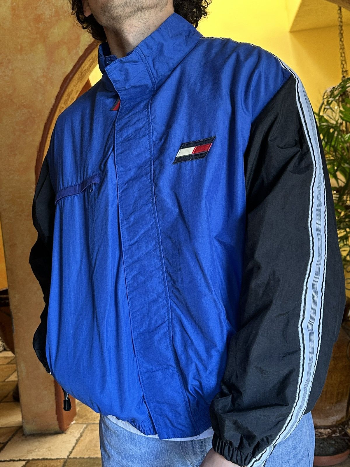 Tommy Hilfiger × Vintage 📌 vintage Tommy Hilfiger windbreaker jacket large Size US L / EU 52-54 / 3 - 3 Thumbnail