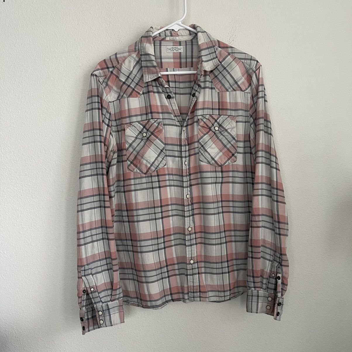 Allsaints Allsaints Western Plaided Button Down Long Sleeve Shirt Size US L / EU 52-54 / 3 - 2 Thumbnail