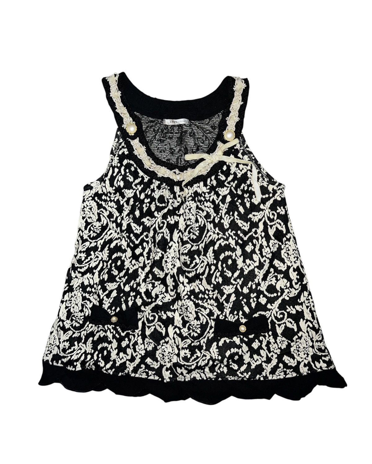 LIZ LISA Axes Femme floral coquette cami 🖤🥀 Size M / US 6-8 / IT 42-44 - 1 Thumbnail