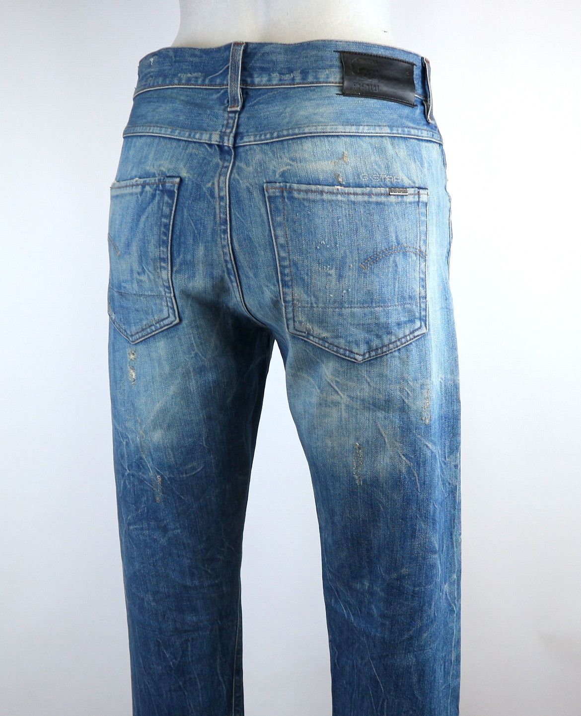 G-Star G-Star Raw 3301 RL Selvedge Denim Jeans W28 L32 Size 28" / US 6 / IT 42 - 5 Thumbnail