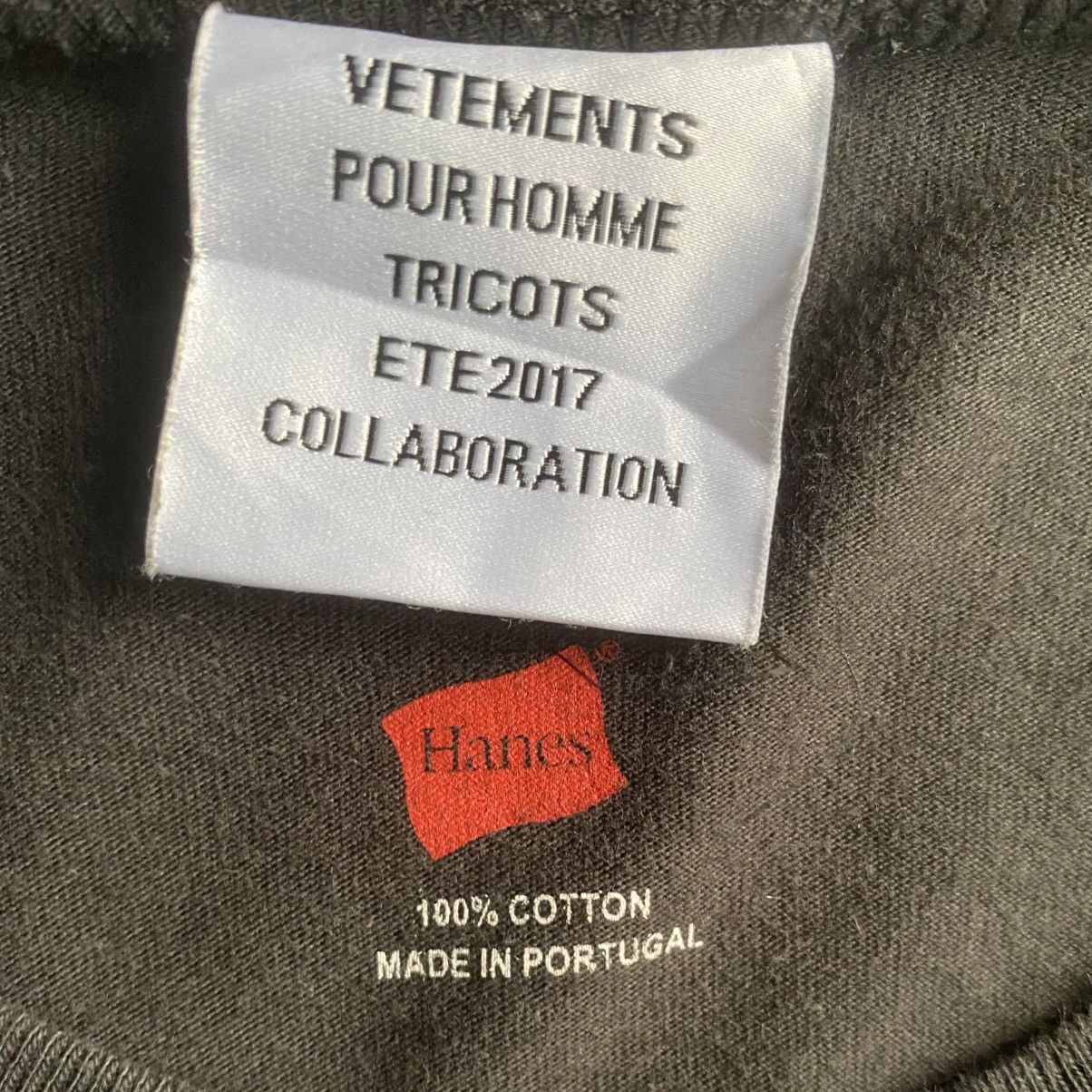 Vetements Vetements X Harness Staff T Shirt Size US M / EU 48-50 / 2 - 4 Thumbnail