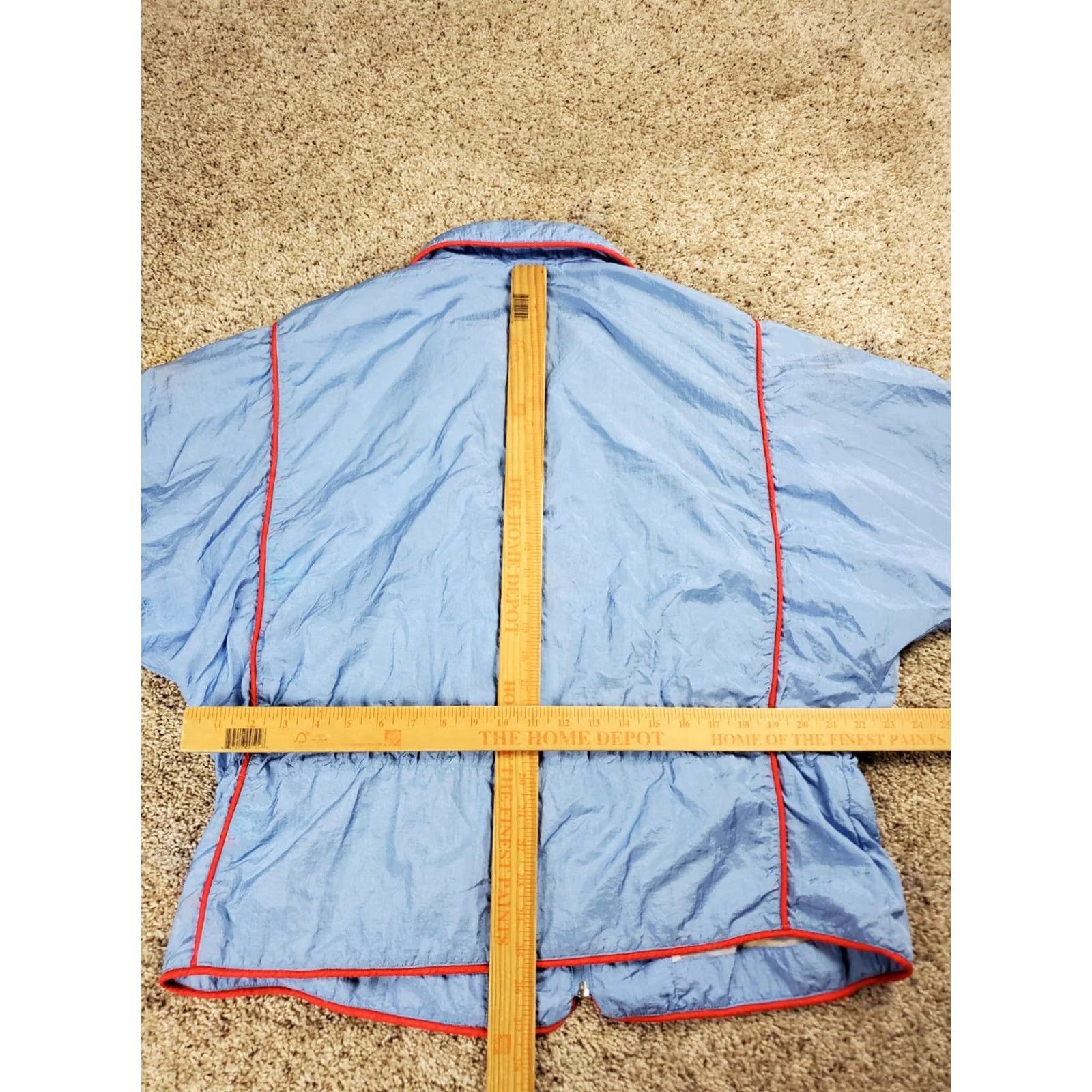 Vintage VINTAGE Casual Isle Windbreaker Jacket Women M Blue Floral Nylon Full Zip 90s Windbreaker Casual Isle Womens M Blue Floral Nylon Full Zip 90s Size M / US 6-8 / IT 42-44 - 7 Thumbnail