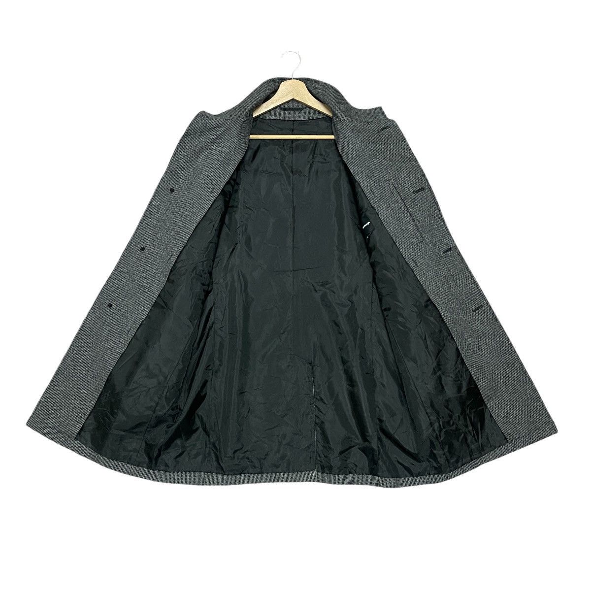 semanticdesign Vintage Semantic Design Herringbone Military Trench Coat Size US XL / EU 56 / 4 - 20 Thumbnail