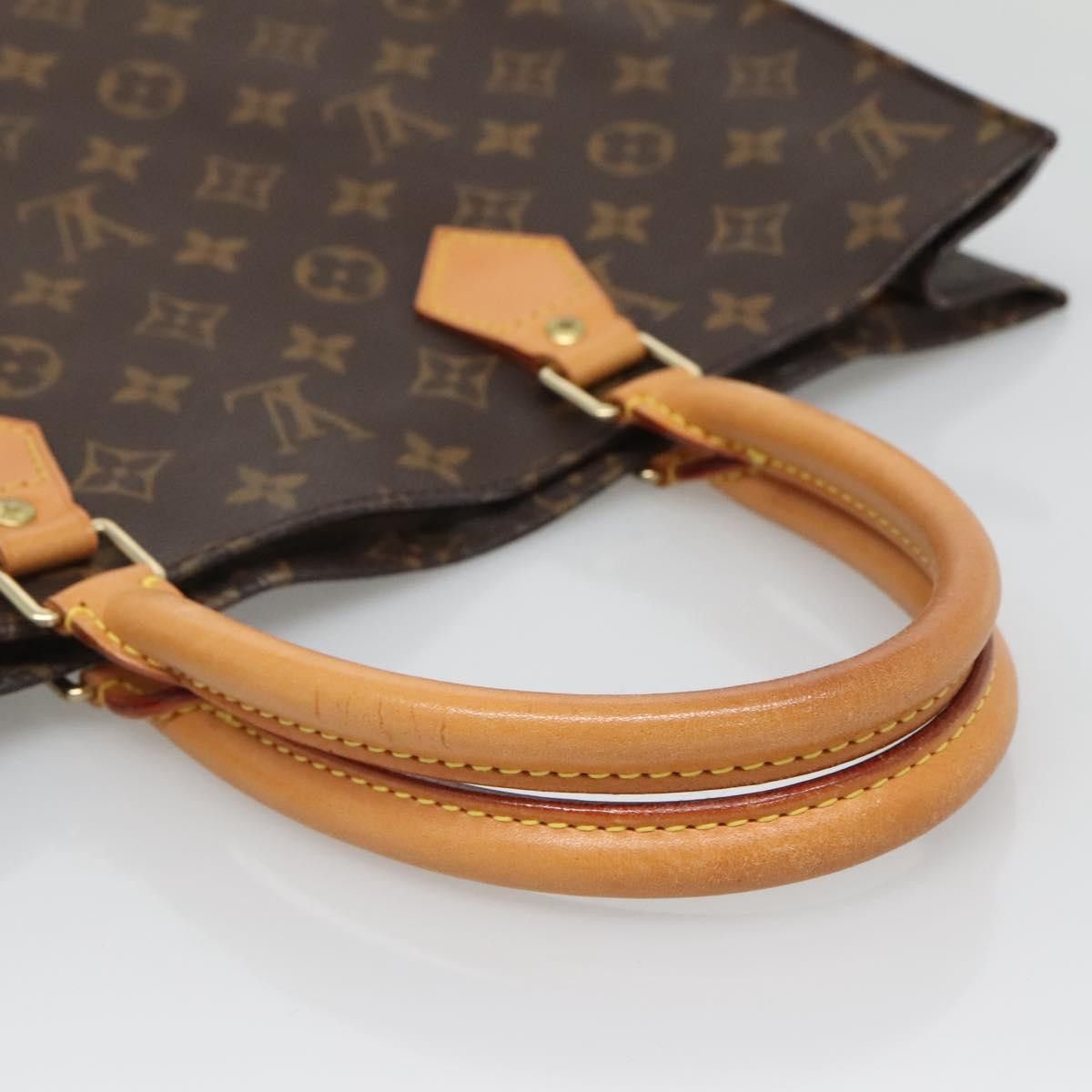 Louis Vuitton LOUIS VUITTON Monogram Sac Plat Hand Bag M51140 Size ONE SIZE - 7 Thumbnail