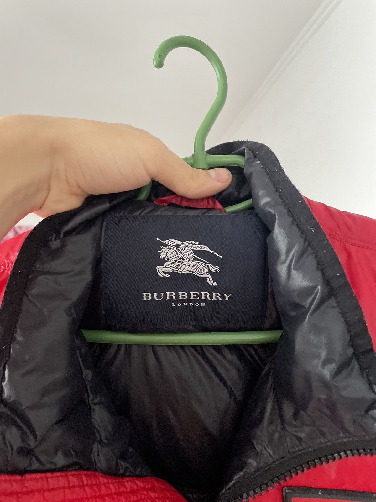 Burberry Rare💥 Burberry Vintage Puffer Vest Y2K Glamour Drip Trapper Size US L / EU 52-54 / 3 - 5 Thumbnail