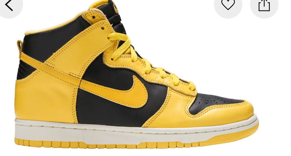 Nike Nike High dunk goldrute Size US 8.5 / EU 41-42 - 6 Thumbnail