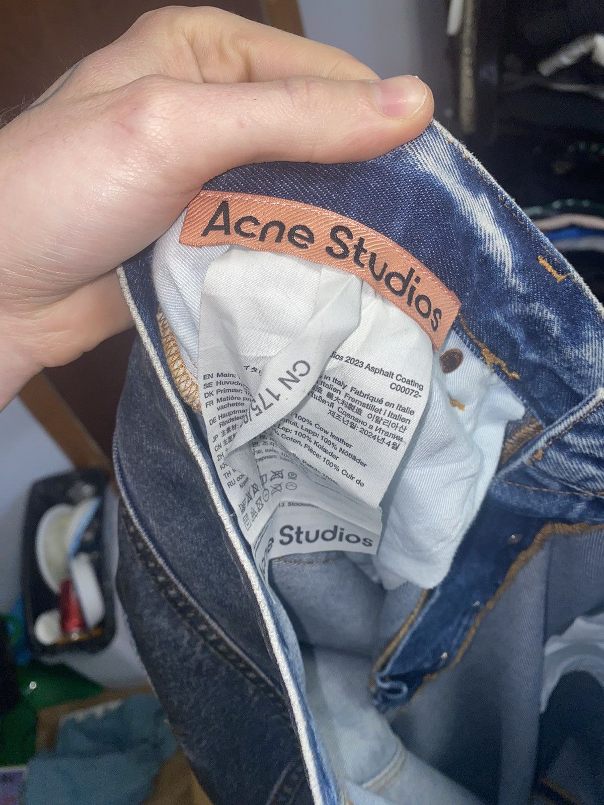 Acne Studios × Designer Acne Studios Super Baggy Fit 2023 Size US 34 / EU 50 - 4 Thumbnail
