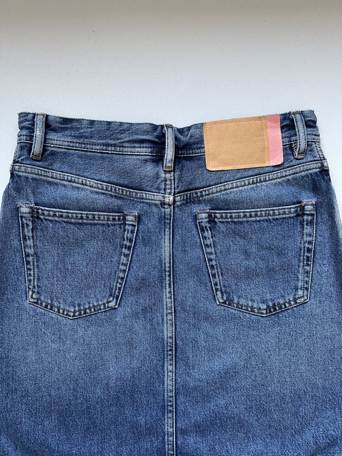 Acne Studios Acne Studios Shadow Mid Denim Skirt Size 25" / US 0 / IT 36 - 6 Thumbnail