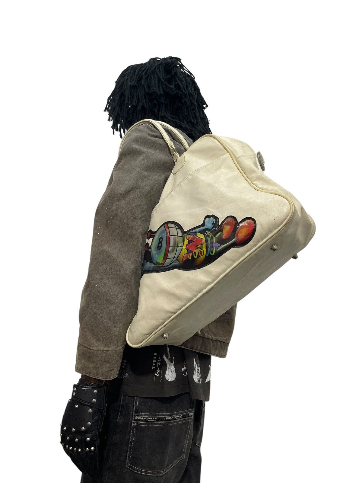 Walter Van Beirendonck Rare Archive 90s W&LT Puk Puk Duffle Sports Bag 6🟩 Size ONE SIZE - 4 Thumbnail