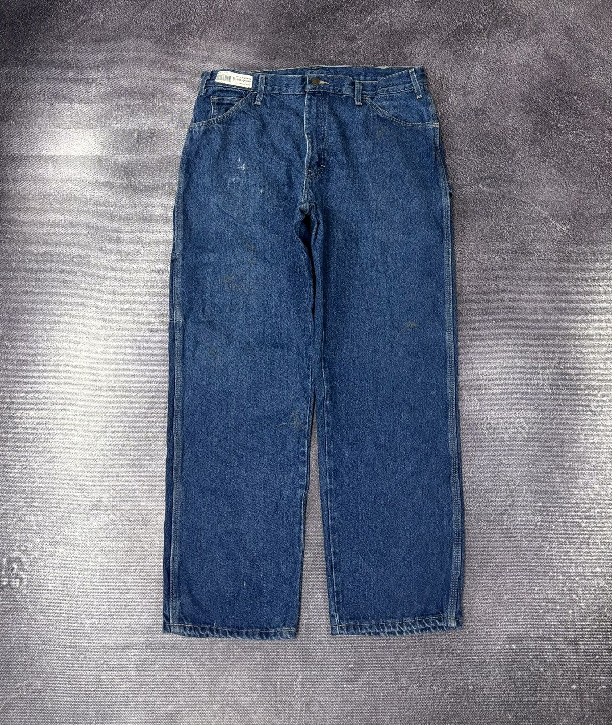 Dickies Vintage Dickies USA Blue Denim Y2K Hype Baggy Jeans Size US 36 / EU 52 - 2 Thumbnail