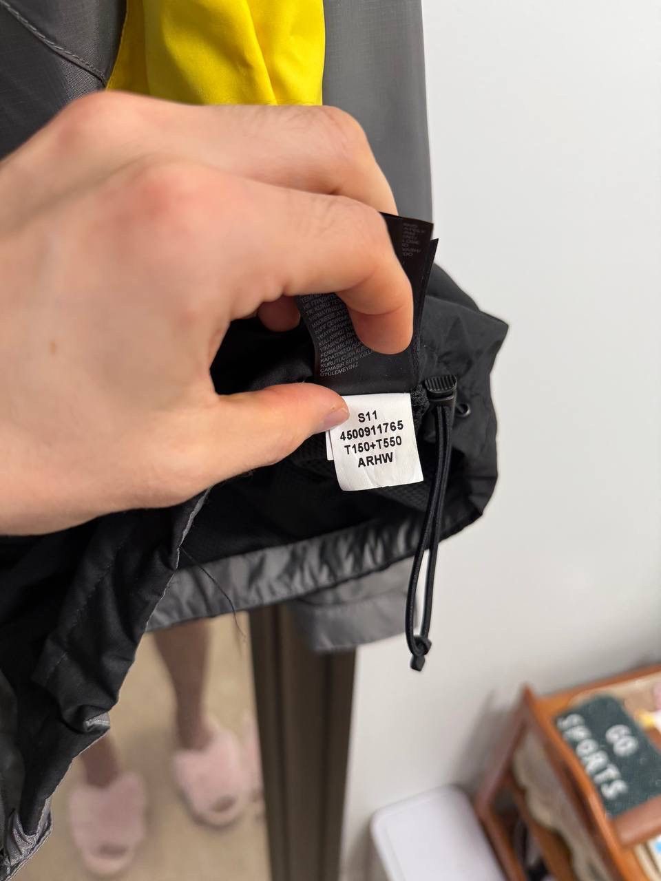 The North Face The North Face Step Tech Nylon Jacket with hood yellow black Size US M / EU 48-50 / 2 - 4 Thumbnail