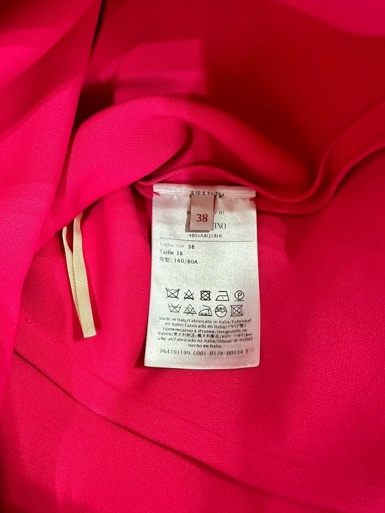 Valentino Valentino Rose red dress Size S / US 4 / IT 40 - 4 Thumbnail