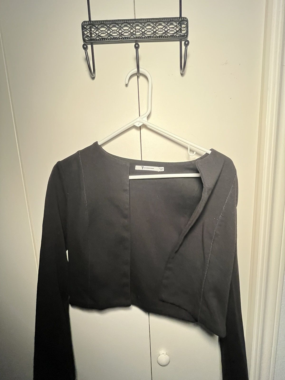 Alexander Wang × T by Alexander Wang Alexander Wang Eyelet Cropped Sweaters Size XS / US 0-2 / IT 36-38 - 1 Thumbnail