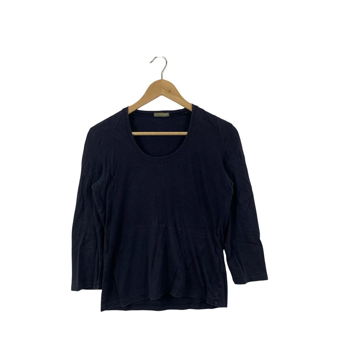 J.Crew J.Crew 3/4 Sleeve Scoop Neck Top Basic Casual Shirt Size XS / US 0-2 / IT 36-38 - 1 Thumbnail