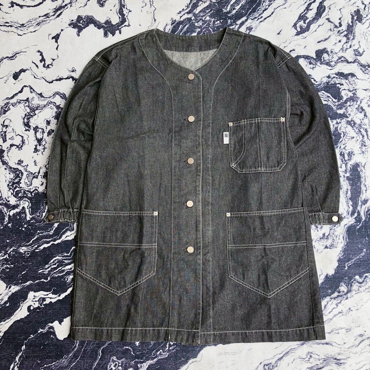 Issey Miyake Design Studio Denim Work Coats