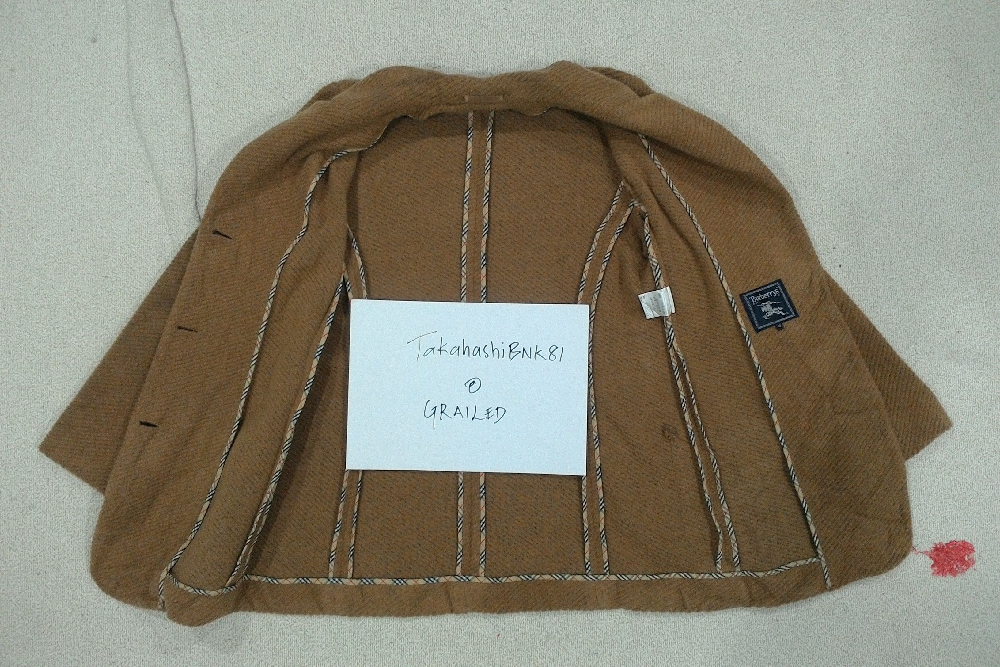 Burberry × Burberry Prorsum × Japanese Brand Vintage Burberry women jacket Size S / US 4 / IT 40 - 9 Thumbnail