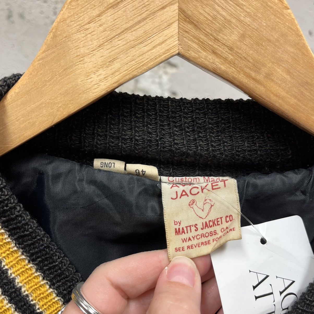 Vintage Vintage 80s Wool & Leather C High School Varsity Jacket 6-7 Size US XL / EU 56 / 4 - 6 Thumbnail