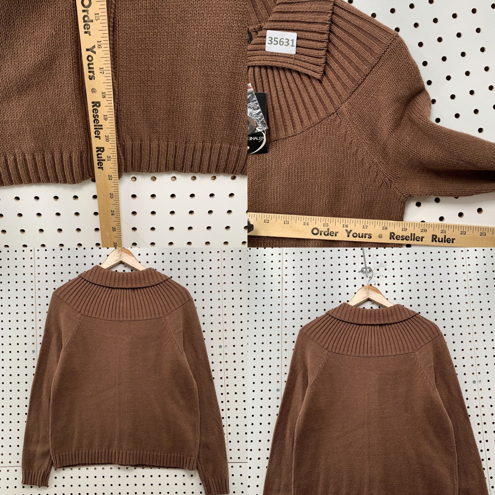 Vintage Vintage Designers Originals Cardigan Sweater Women Small Collared NEW NWT 19x22 Size S / US 4 / IT 40 - 9 Thumbnail