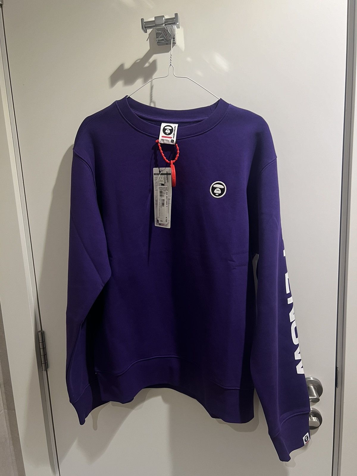 Aape AAPE BY BATHING APE PURPLE SWEATSHIRT BRAND NEW Size US L / EU 52-54 / 3 - 1 Thumbnail