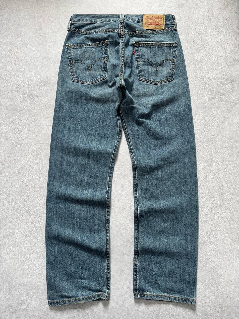 Levi's 90s Vintage Levi's 501 Denim Jeans Size US 30 / EU 46 - 2 Thumbnail