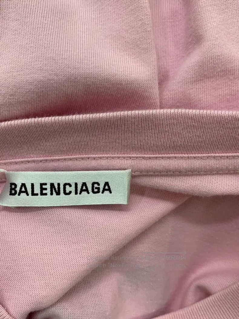 Balenciaga Balenciaga Pink letter short-sleeve T-shirt Size US S / EU 44-46 / 1 - 3 Thumbnail