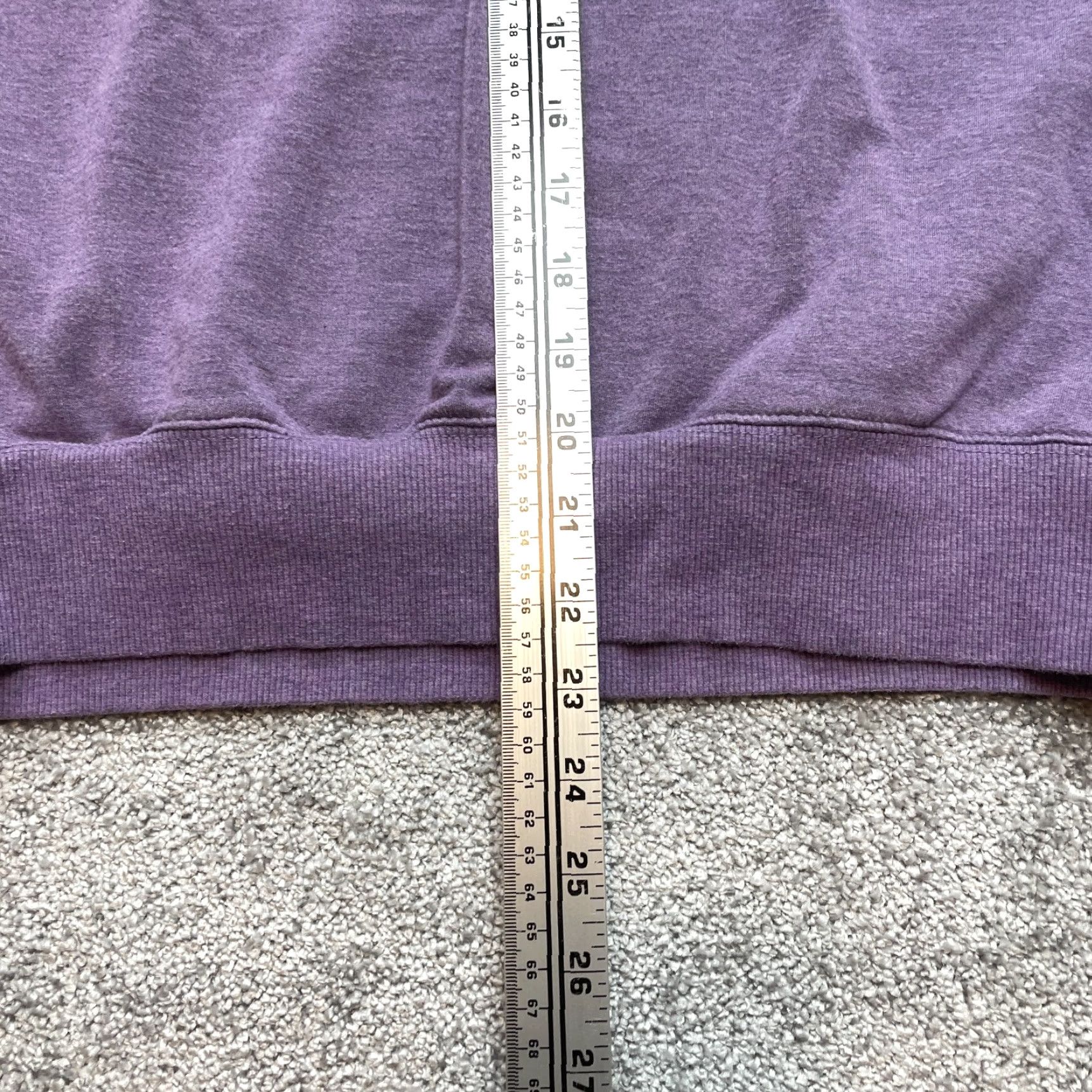 Buffalo David Bitton Buffalo by David Bitton Hoodie Sweatshirt Womens S Purple Pullover V-Neck Jersy Casual Workwear Logo Size S / US 4 / IT 40 - 3 Thumbnail