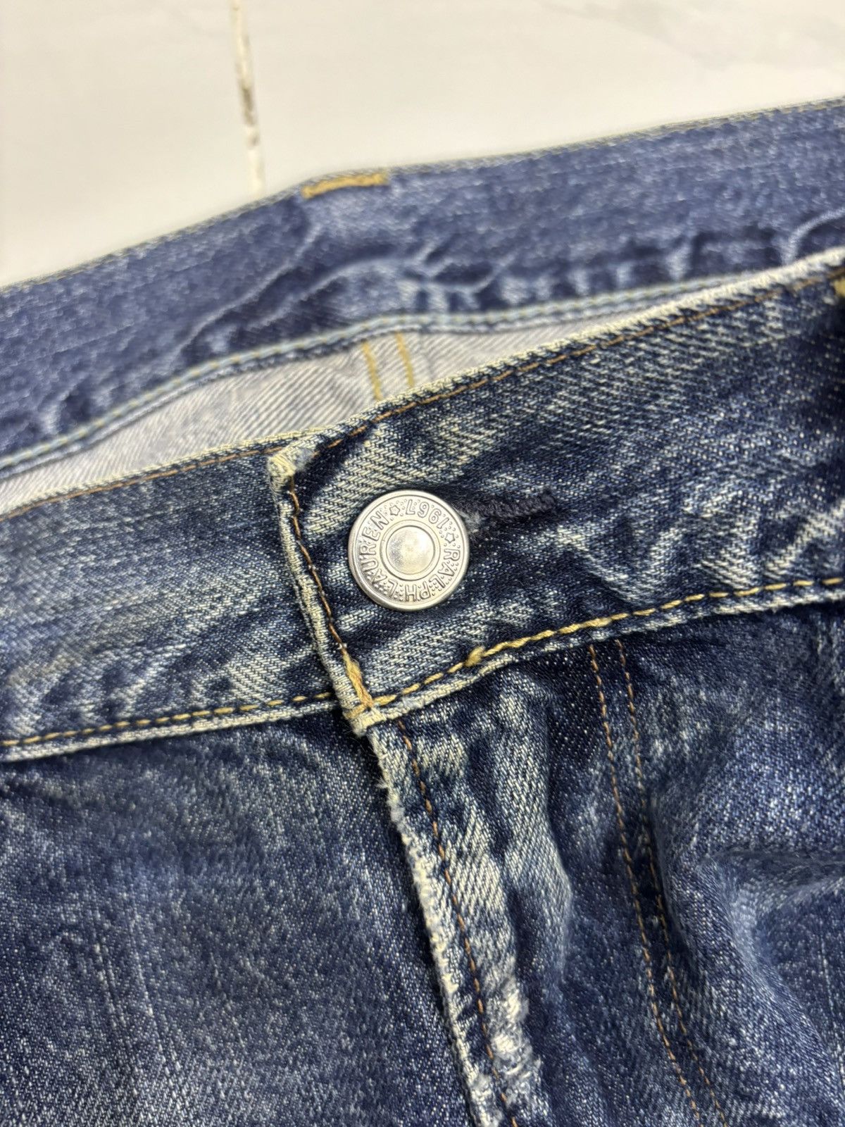 Polo Ralph Lauren Polo Ralph Lauren Spring 2011 Slim Straight Denim Jean Size US 37 - 13 Thumbnail