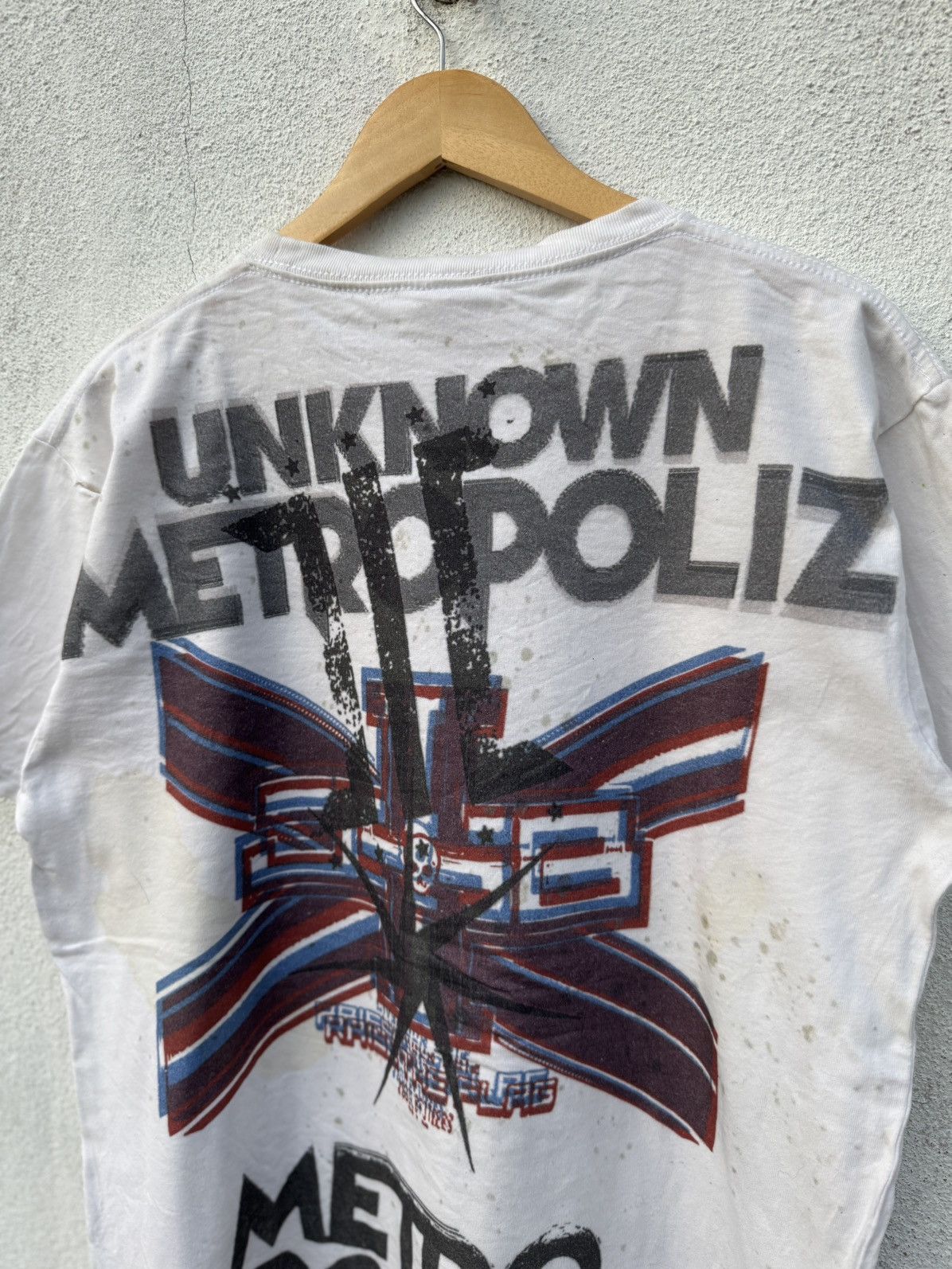 Band Tees Distressed Unknown Metropoliz J Soul Brother Japanese Band Size US L / EU 52-54 / 3 - 5 Thumbnail