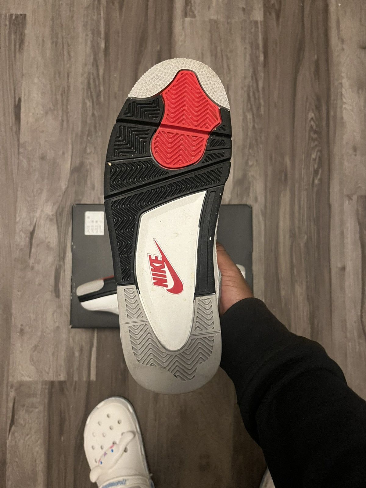 Jordan Brand Jordan 4 White cement Size US 9 / EU 42 - 5 Thumbnail