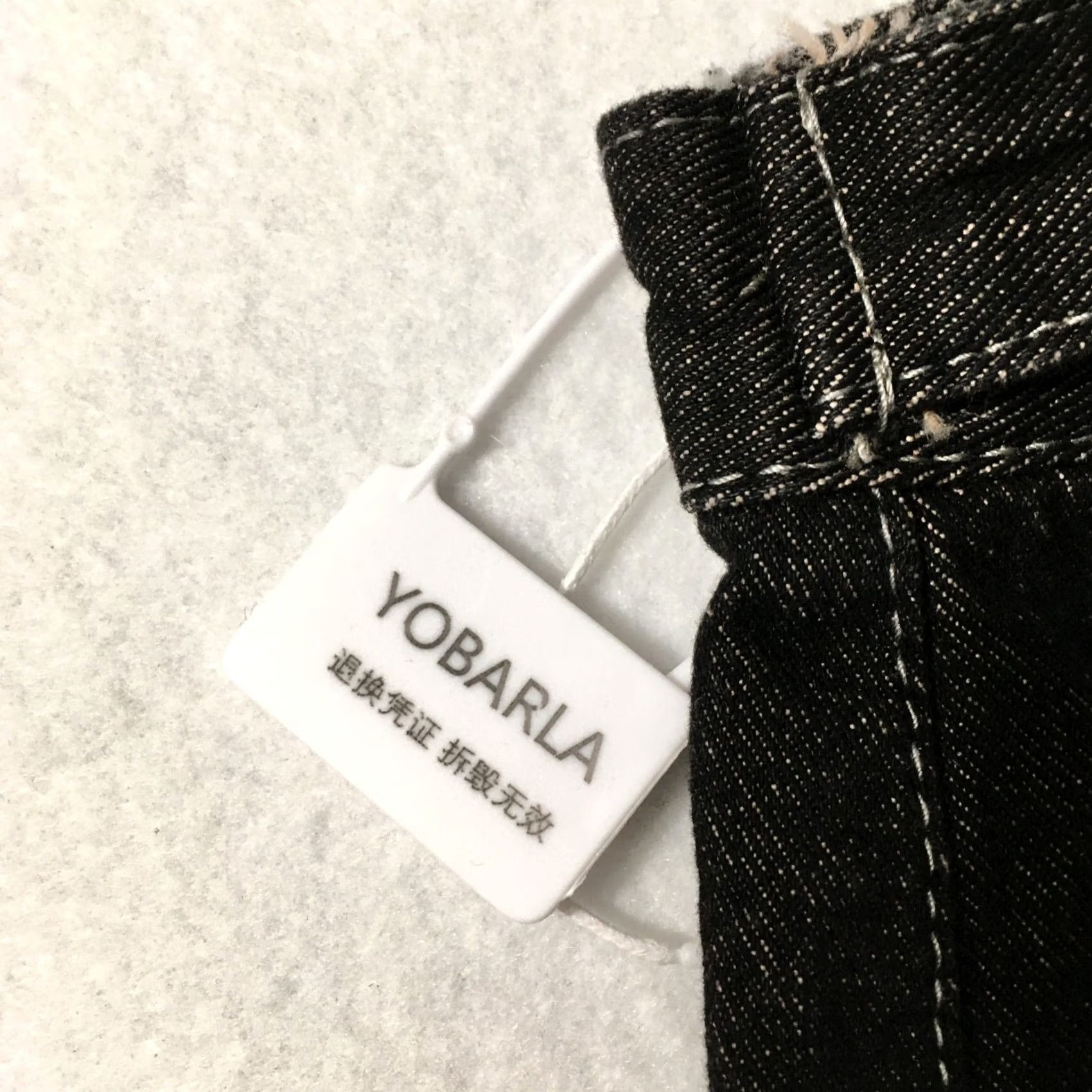 Denime YOBARLA 8993 MEDIUM Womens Denim Shorts DARK WASH - Vintage & Non-New Size 27" / US 4 / IT 40 - 5 Thumbnail