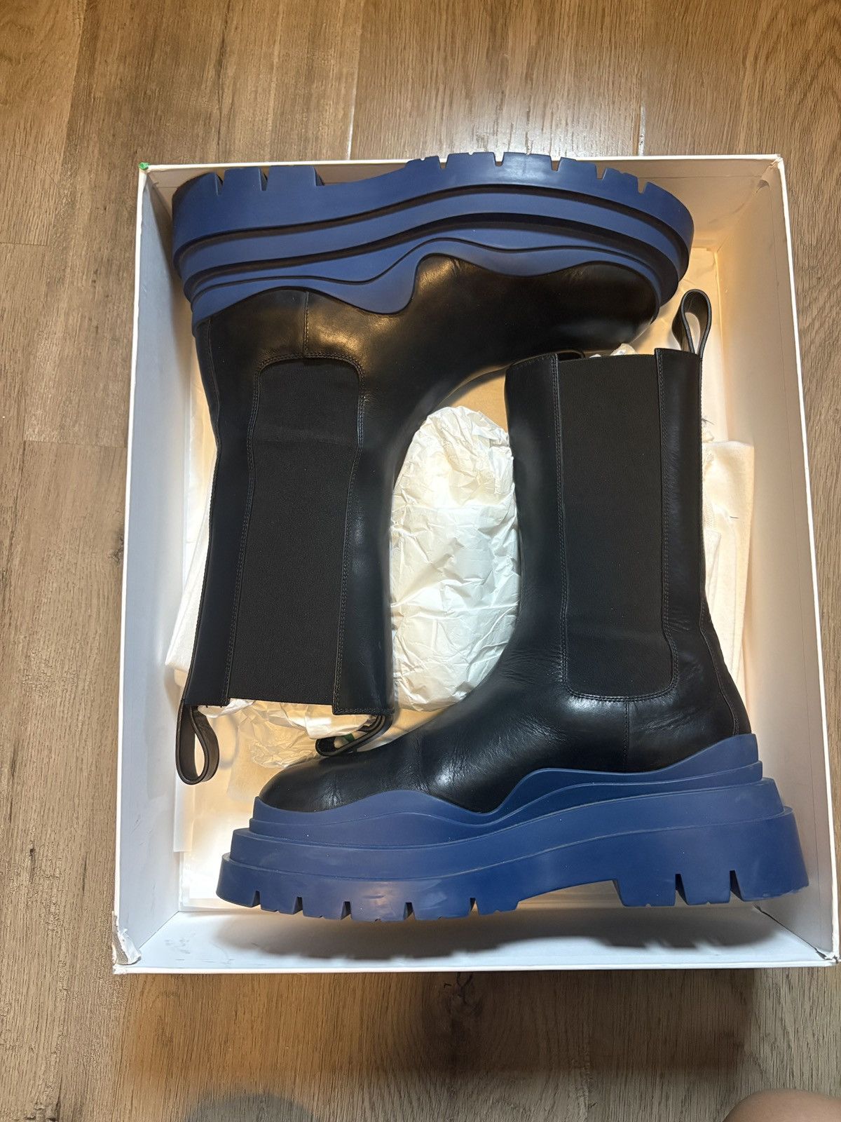 Bottega Veneta Bottega Venetta Tire Boots Size US 6.5 / EU 39-40 - 1 Thumbnail