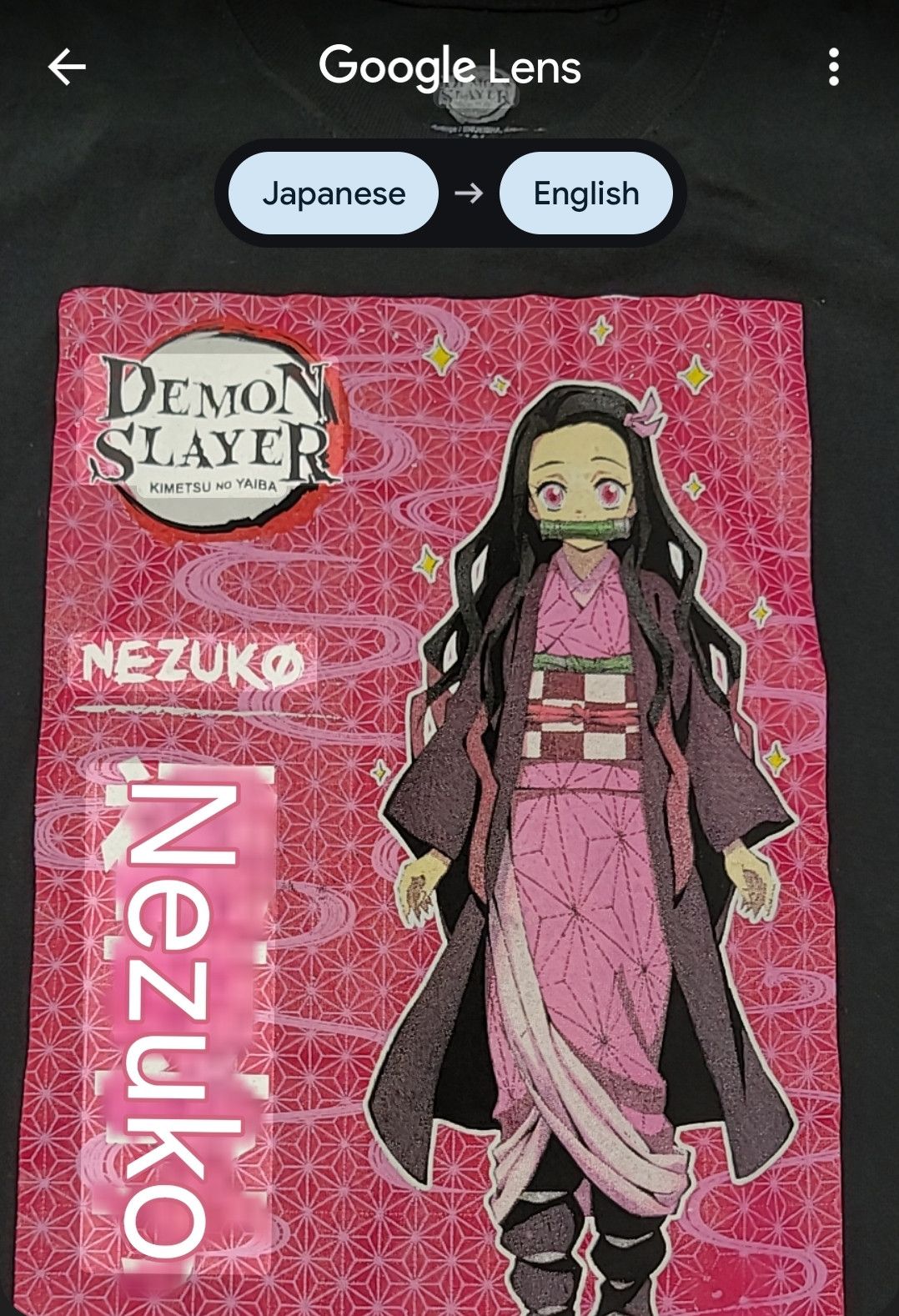 Other Demon Slayer SS Black Unisex Tee "Nezuko" - Size Small Size US S / EU 44-46 / 1 - 3 Thumbnail