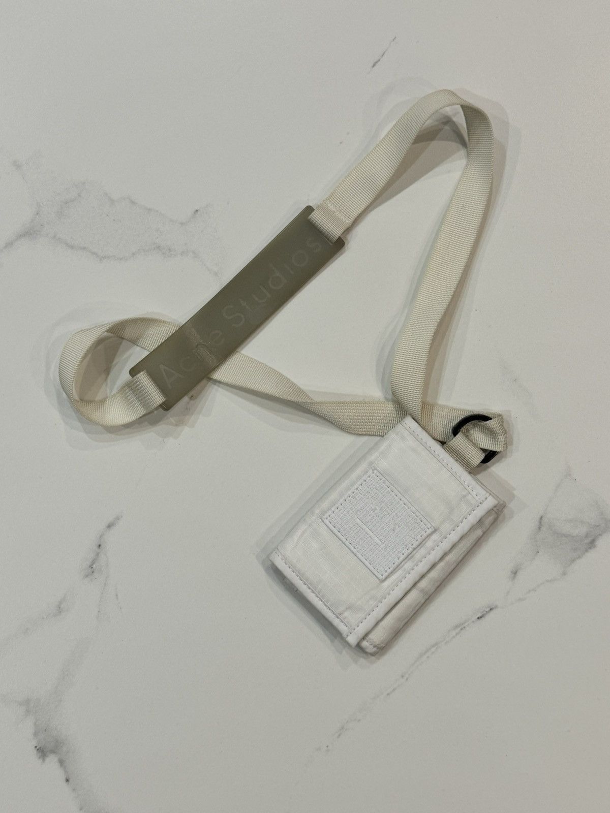 Acne Studios ACNE STUDIOS ANDREAS NECK FACE LOGO KEY HOLDER Size ONE SIZE - 2 Thumbnail