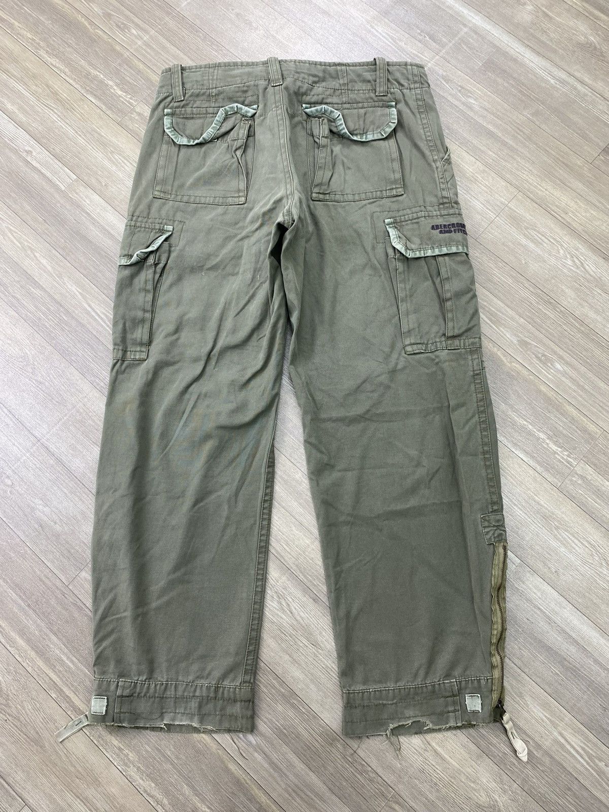 Hysteric Glamour 2000s Abercrombie & Fitch Punk Lgb Military Bondage Pants Size US 34 / EU 50 - 19 Thumbnail
