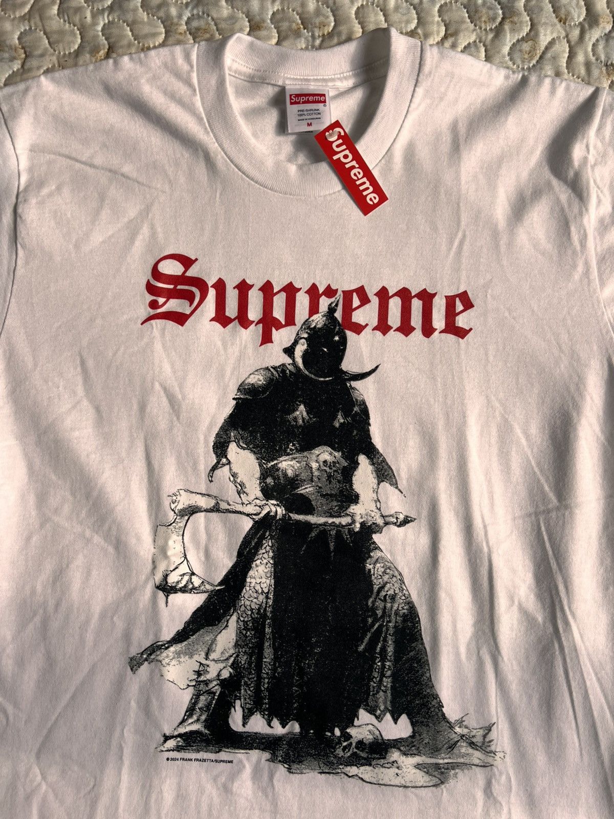 supreme Frank Frazetta destruction tee Supreme x Frank Frazetta
