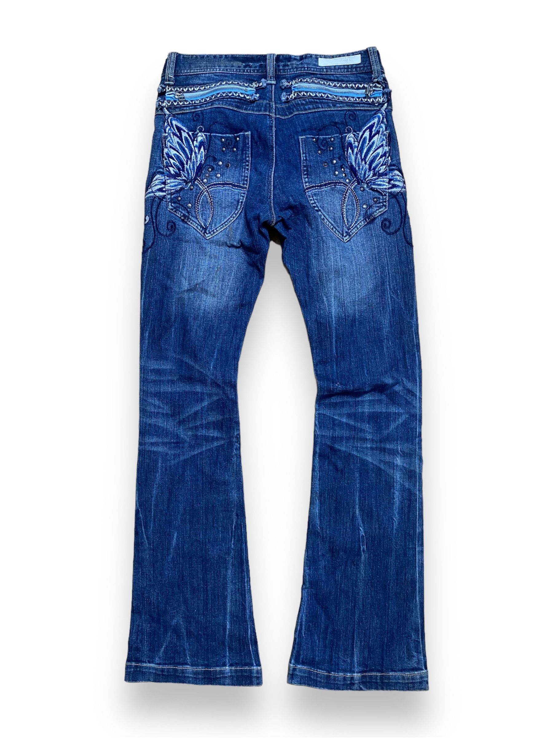 Le Grande Bleu (L.G.B.) × Vintage × Yasuyuki Ishii Japanese LGB style classical elf western flared denim Size US 30 / EU 46 - 2 Thumbnail