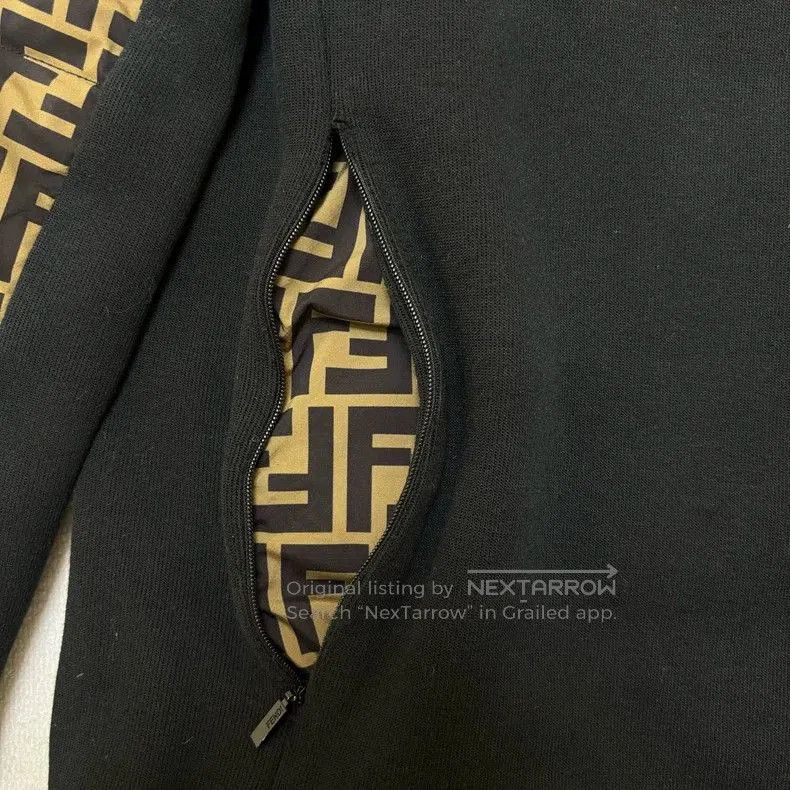 Fendi Fendi Black FF Monogram Puffer Jacket. Size US XL / EU 56 / 4 - 2 Thumbnail