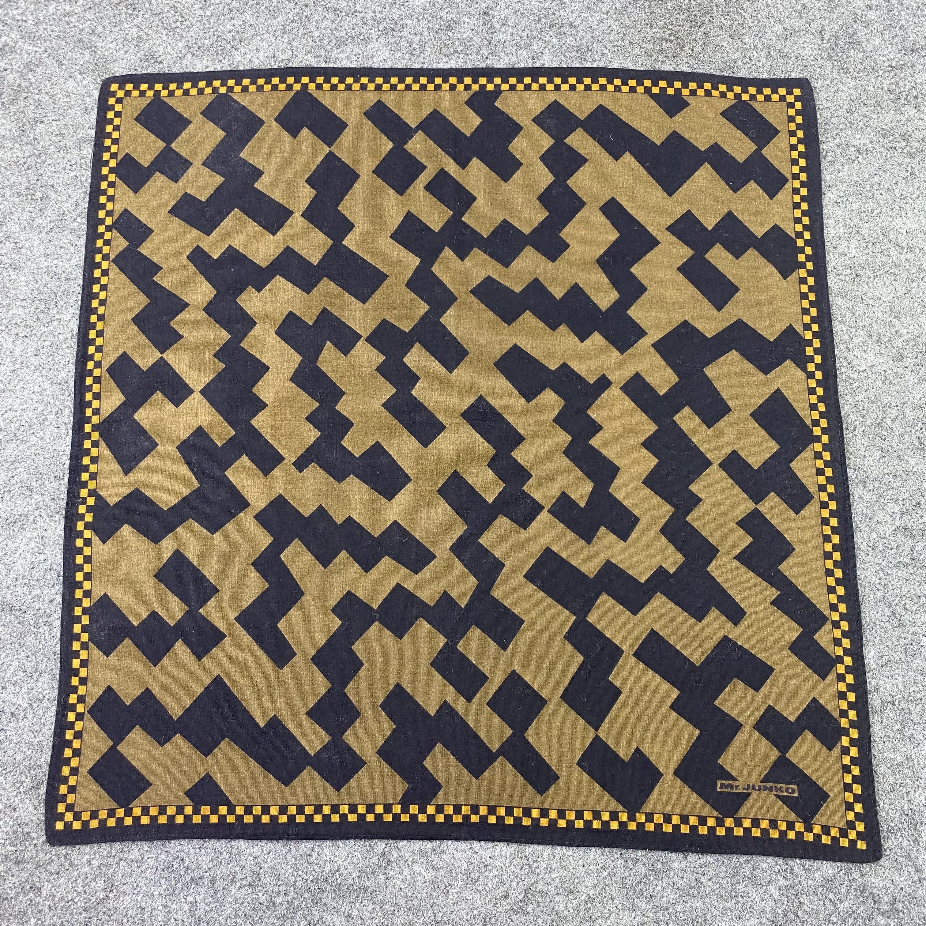 Japanese Brand × Mr. Junko × Vintage Mr. Junko Handkerchief / Bandana / Neckerchief -B923 Size ONE SIZE - 3 Thumbnail